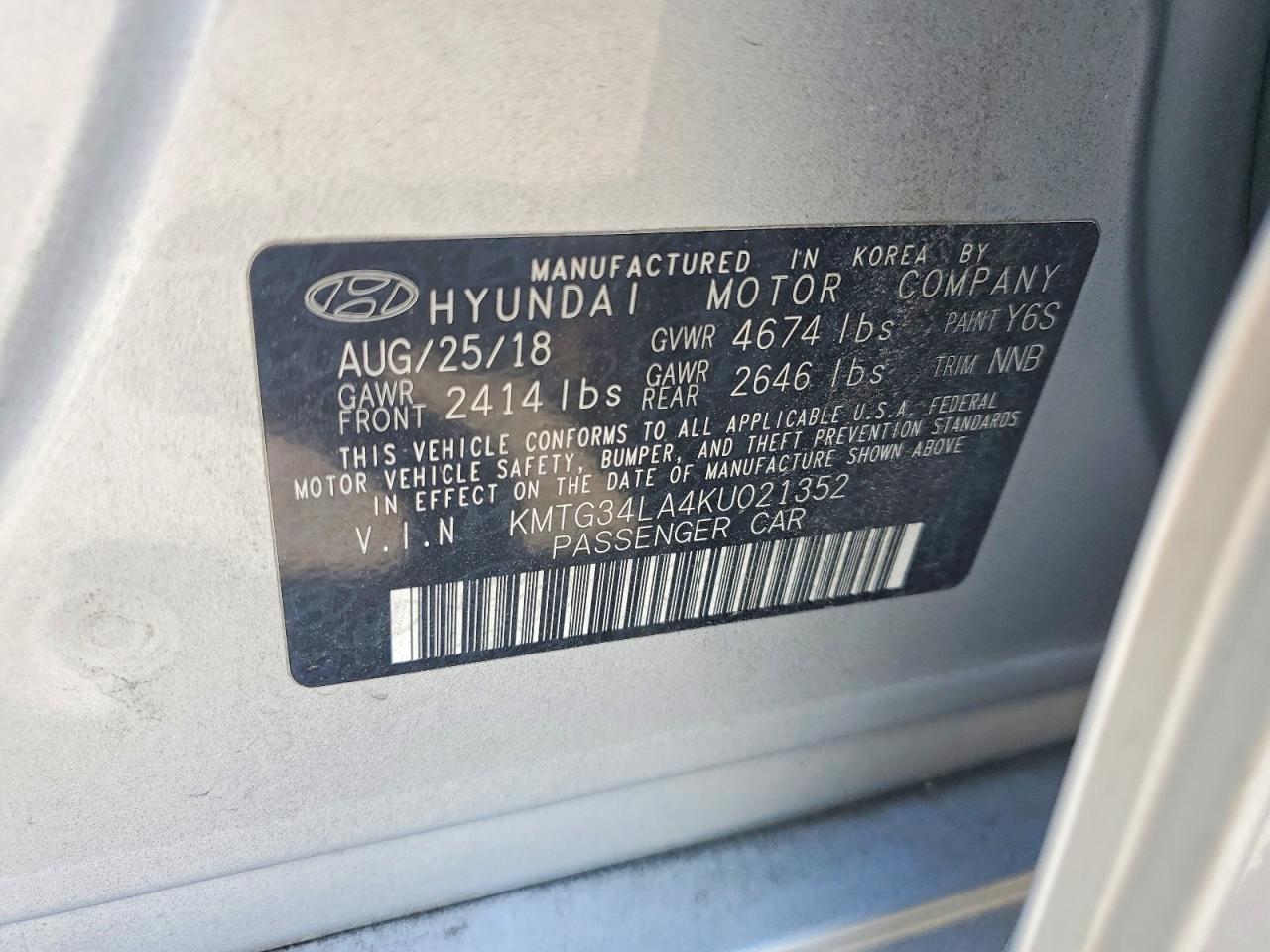 2019 GENESIS G70