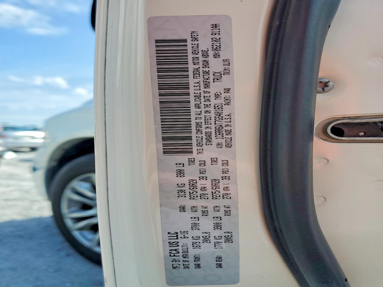 2016 RAM 1500
