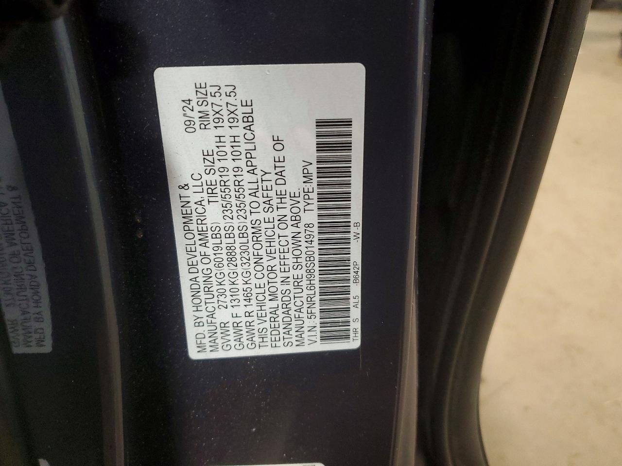 2025 HONDA ODYSSEY
