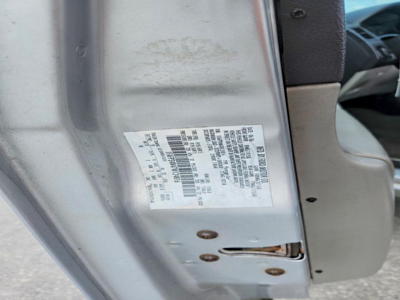 2007 FORD FOCUS