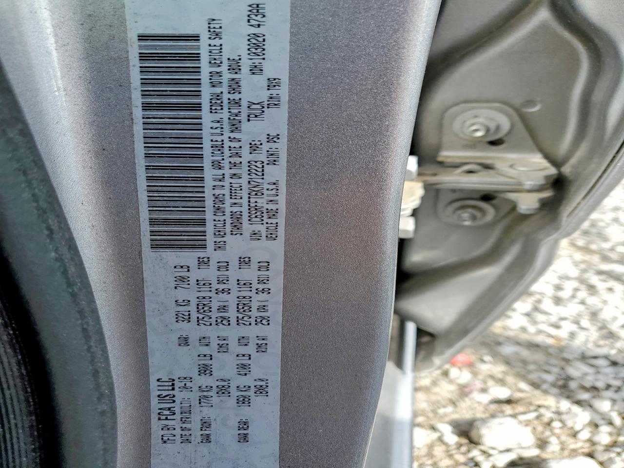 2019 RAM 1500