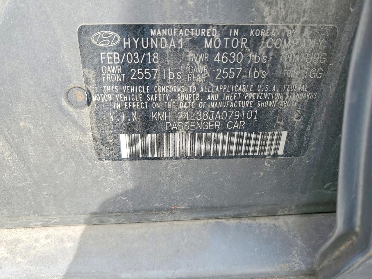 2018 HYUNDAI SONATA