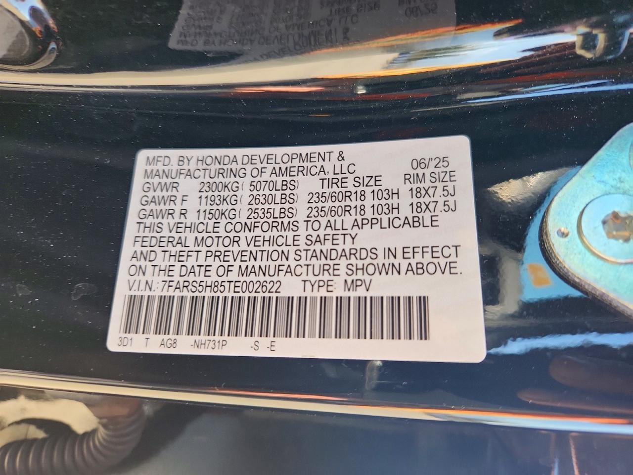 2026 HONDA CRV