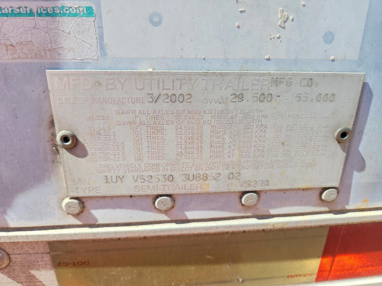 2003 UTLITY 