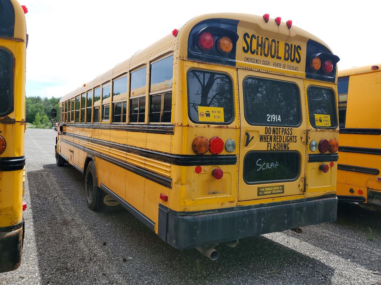 2012 BLUEBIRD SCHOOL BUS