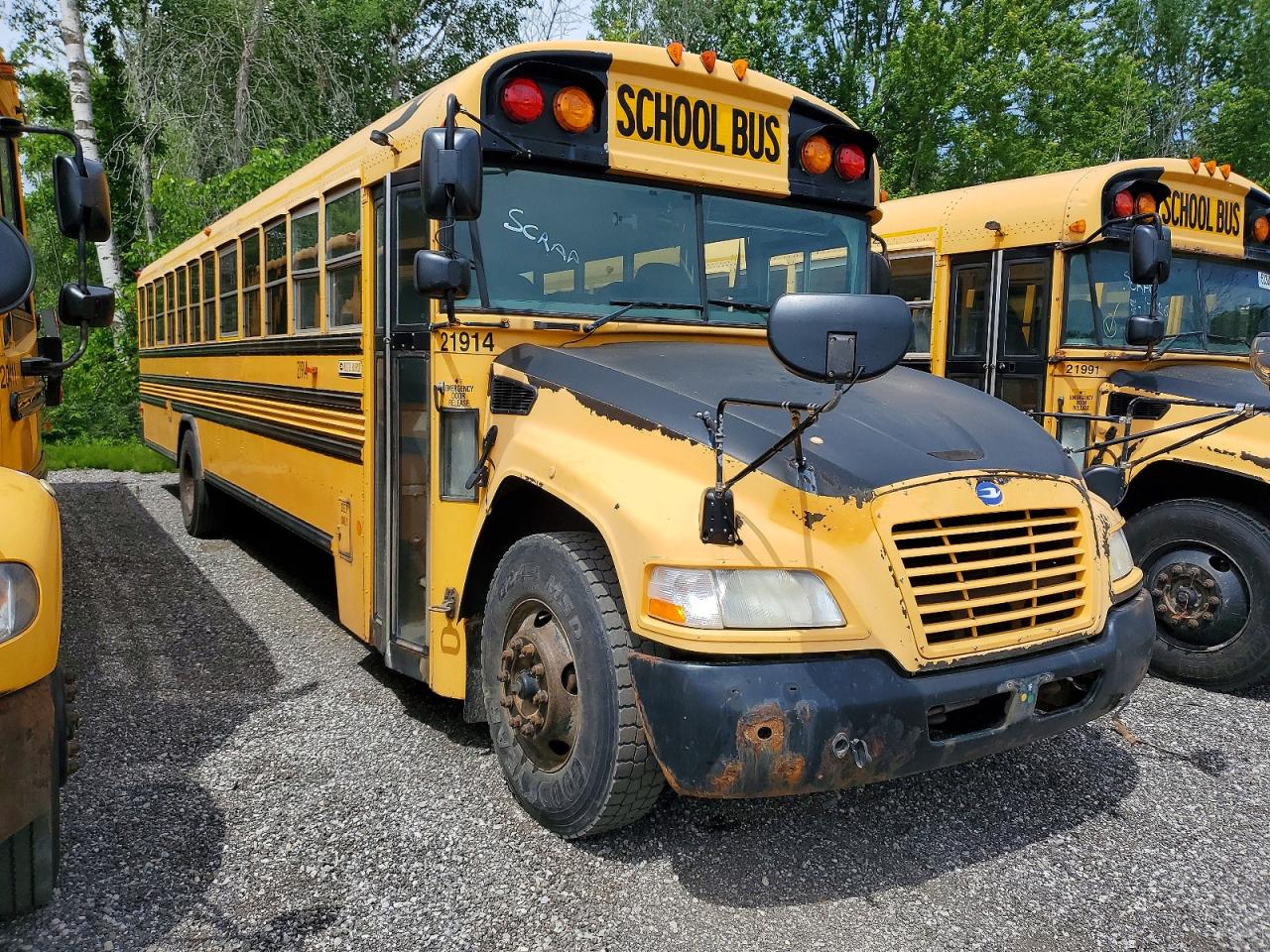 2012 BLUEBIRD SCHOOL BUS