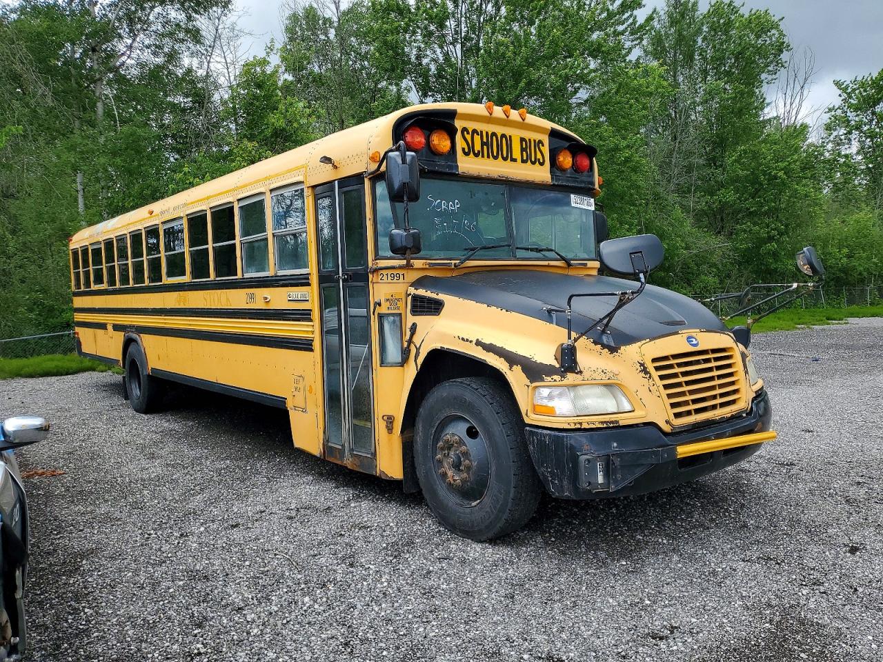 2012 BLUEBIRD SCHOOL BUS