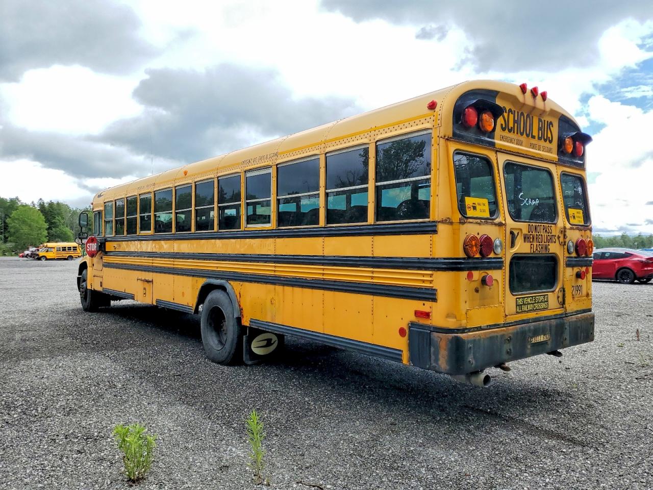 2012 BLUEBIRD SCHOOL BUS