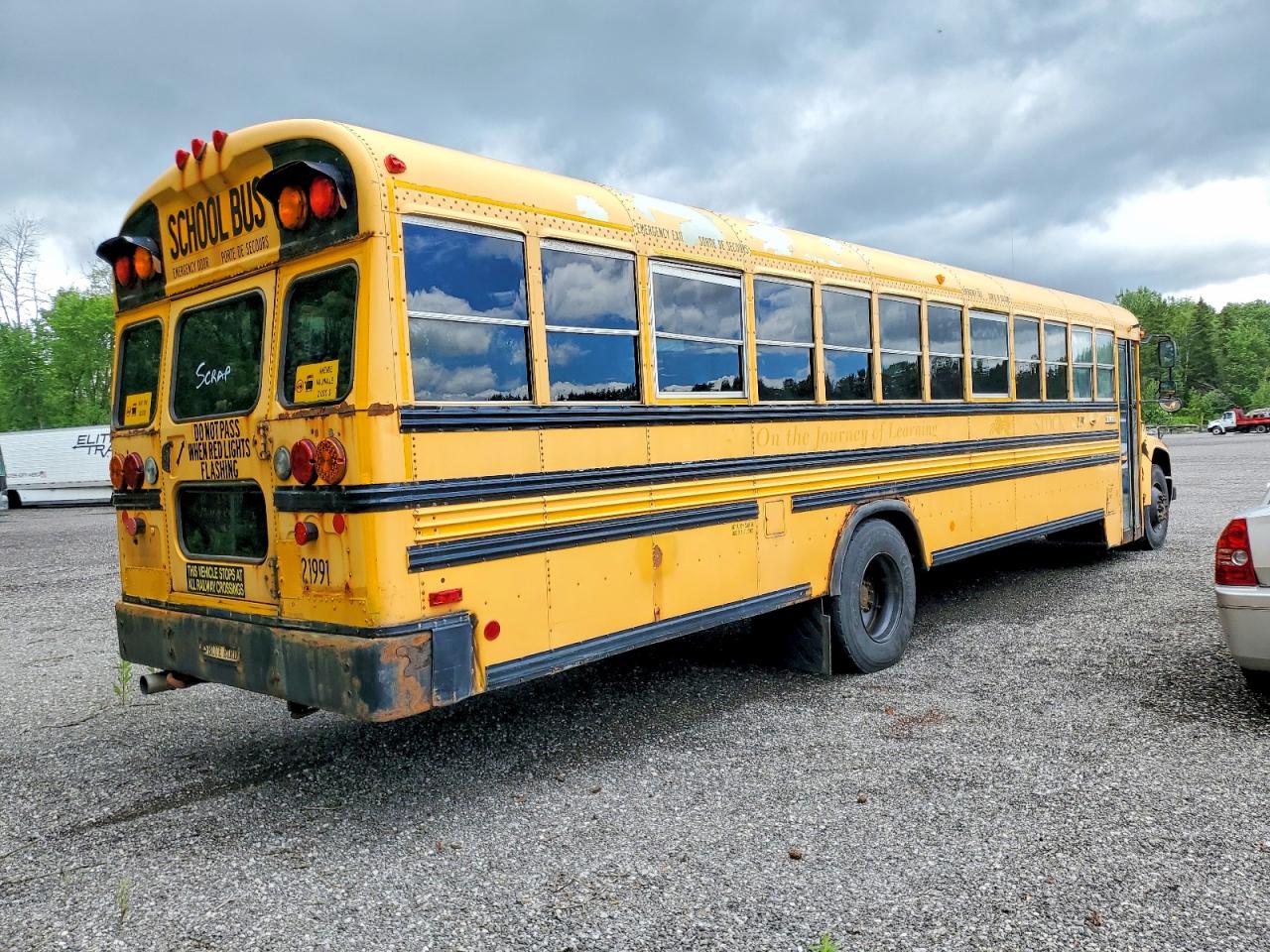 2012 BLUEBIRD SCHOOL BUS