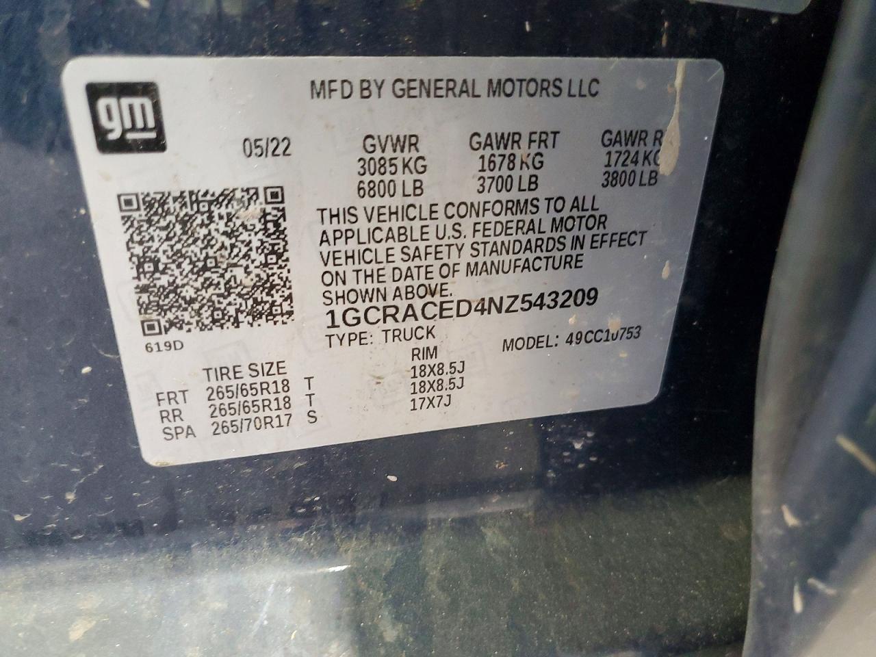 2022 CHEVROLET ALL Models