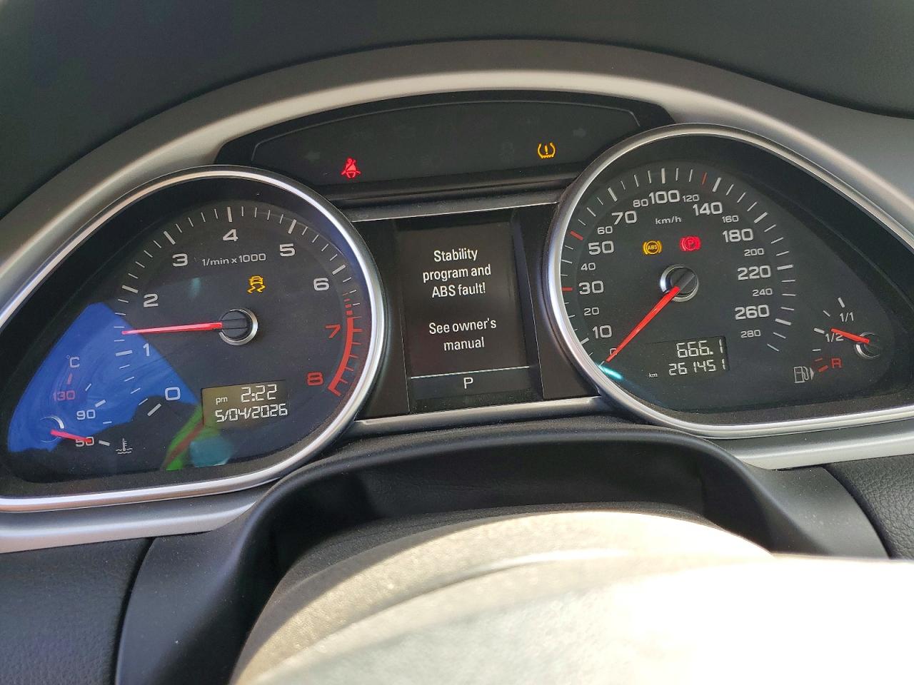 2012 AUDI Q7
