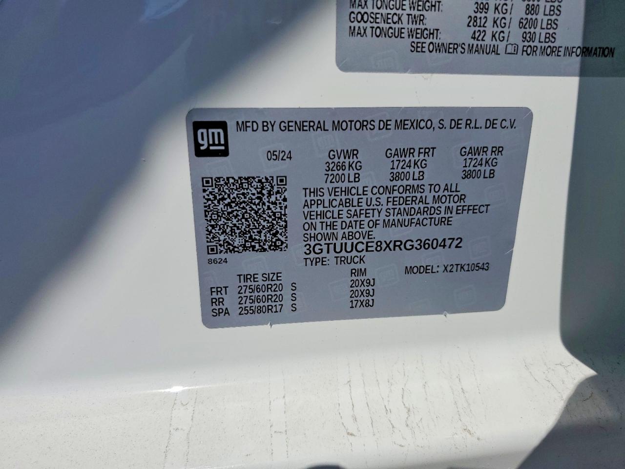 2024 GMC SIERRA