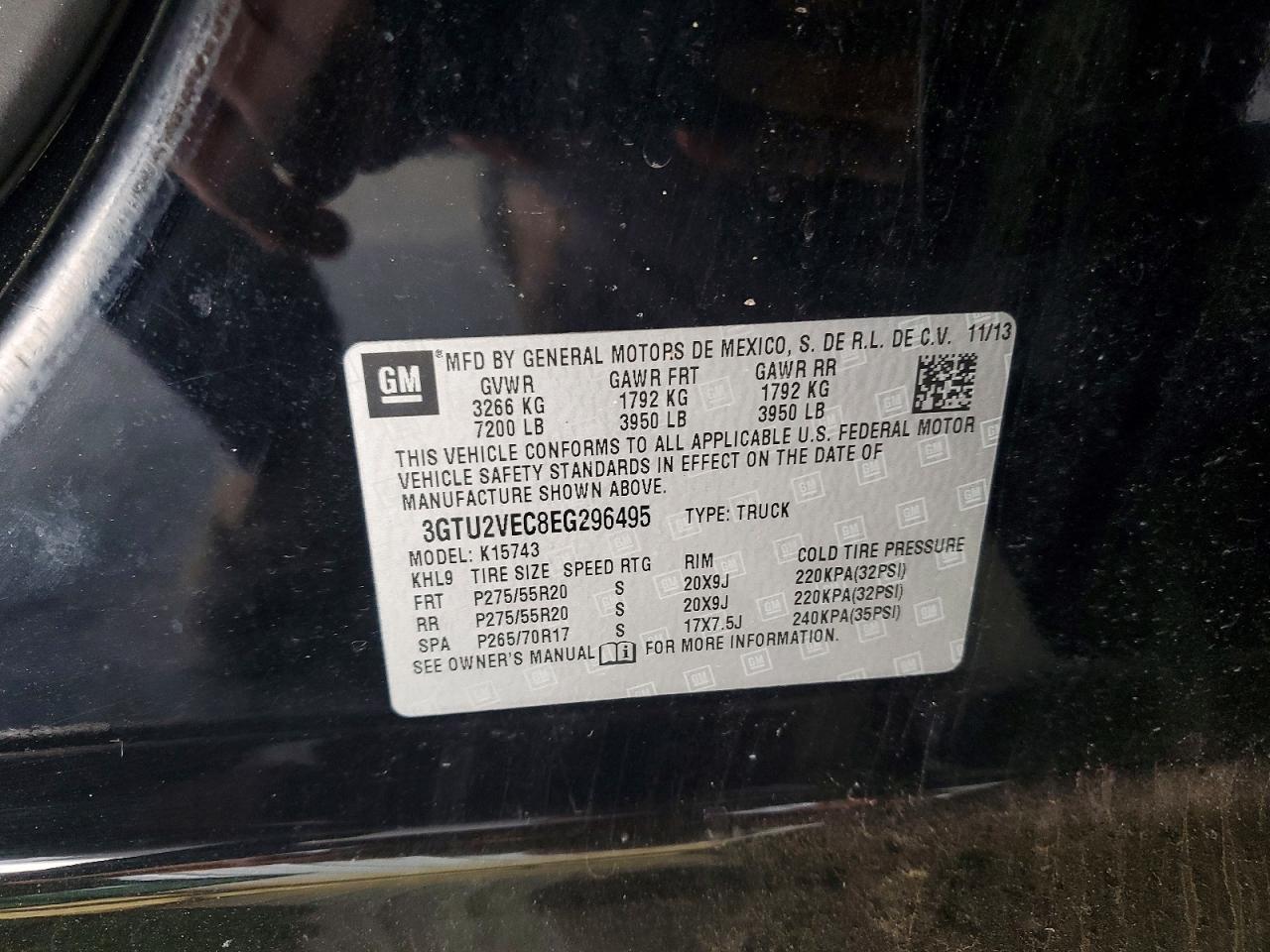 2014 GMC SIERRA
