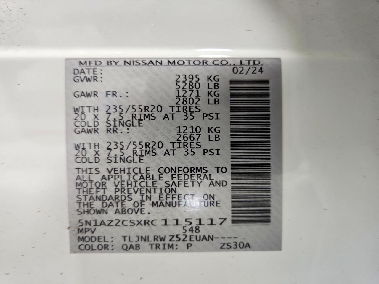 2024 NISSAN MURANO