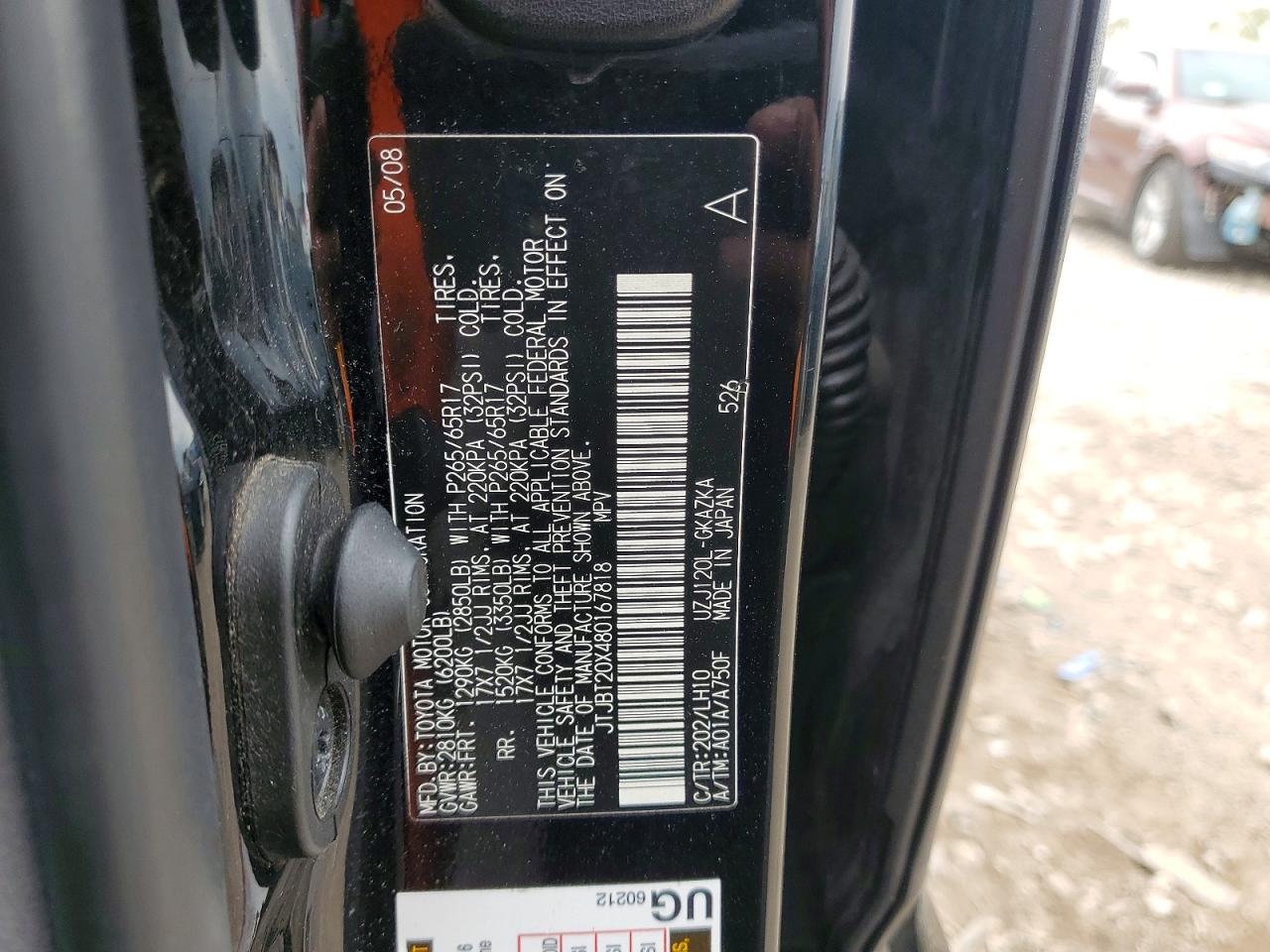 2008 LEXUS GX