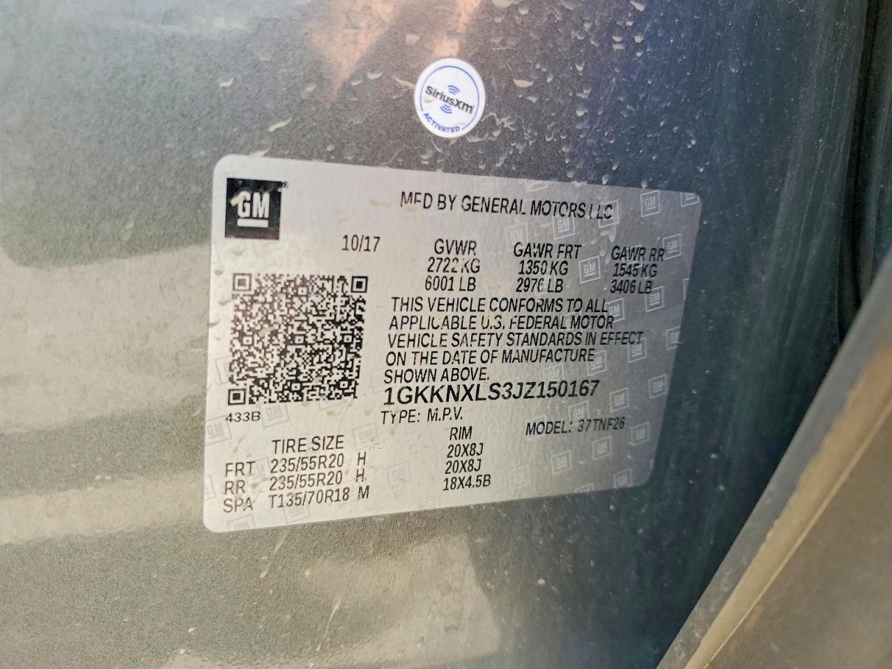 2018 GMC ACADIA DEN