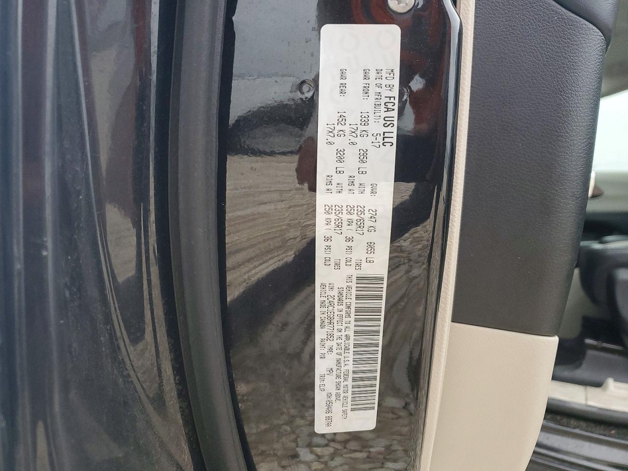 2017 CHRYSLER PACIFICA