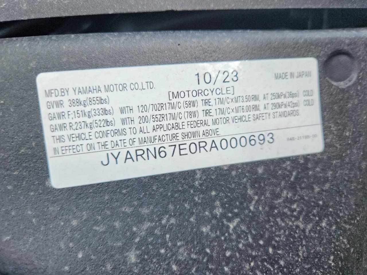 2024 YAMA ALL OTHER