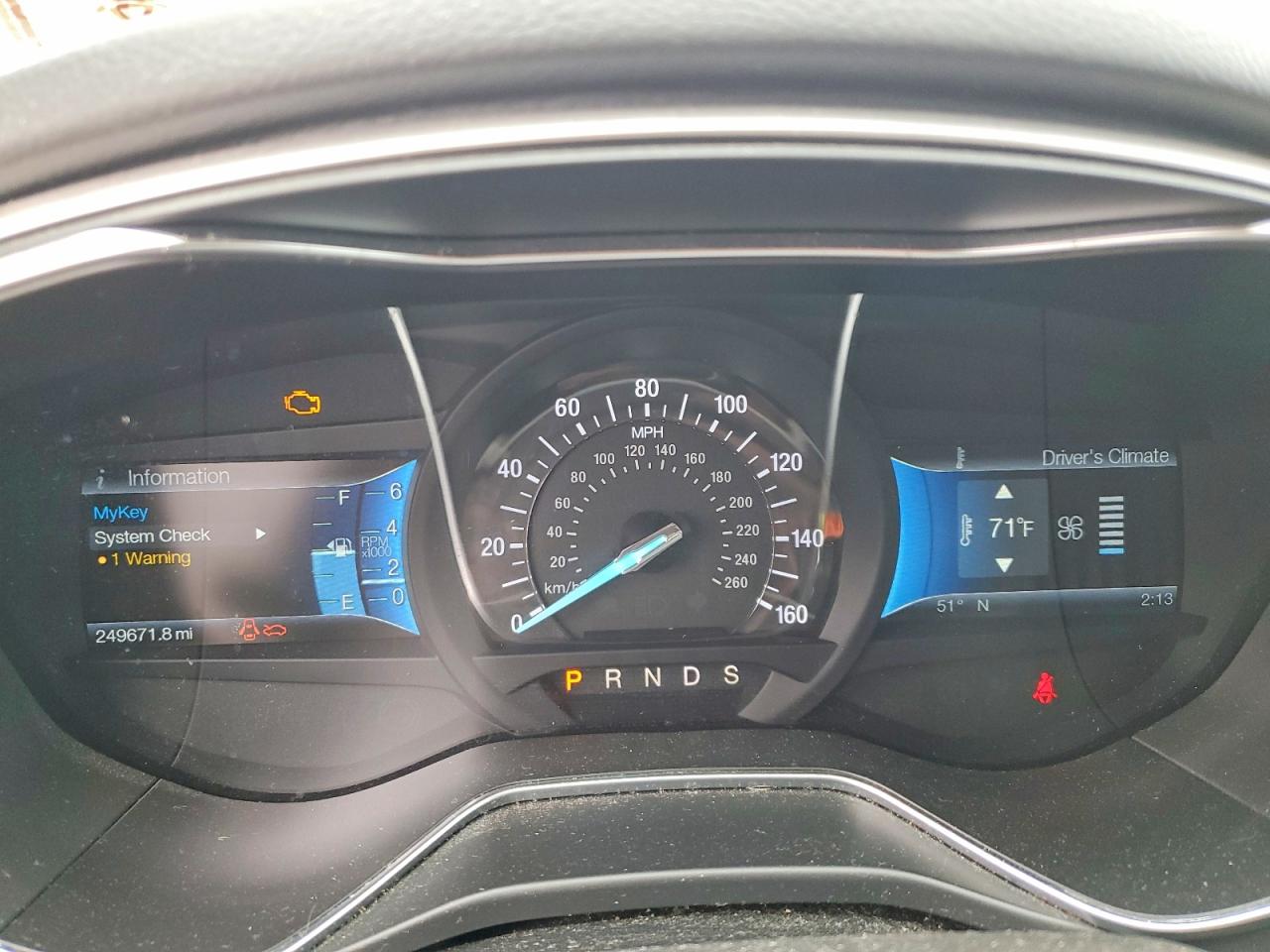 2013 FORD FUSION