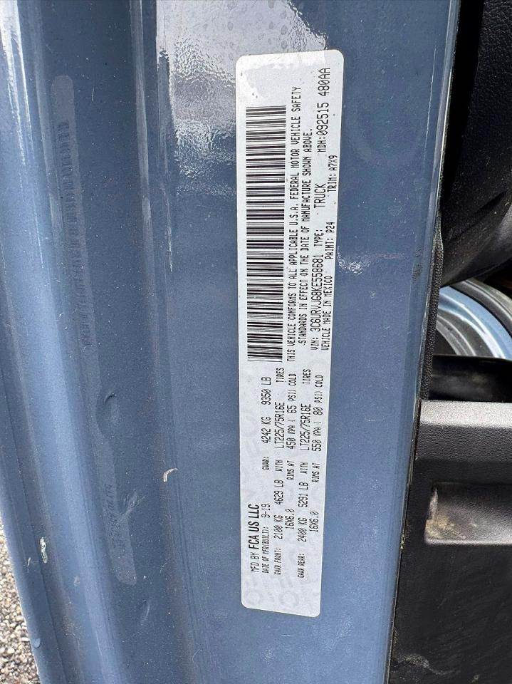 2019 RAM PROMASTER