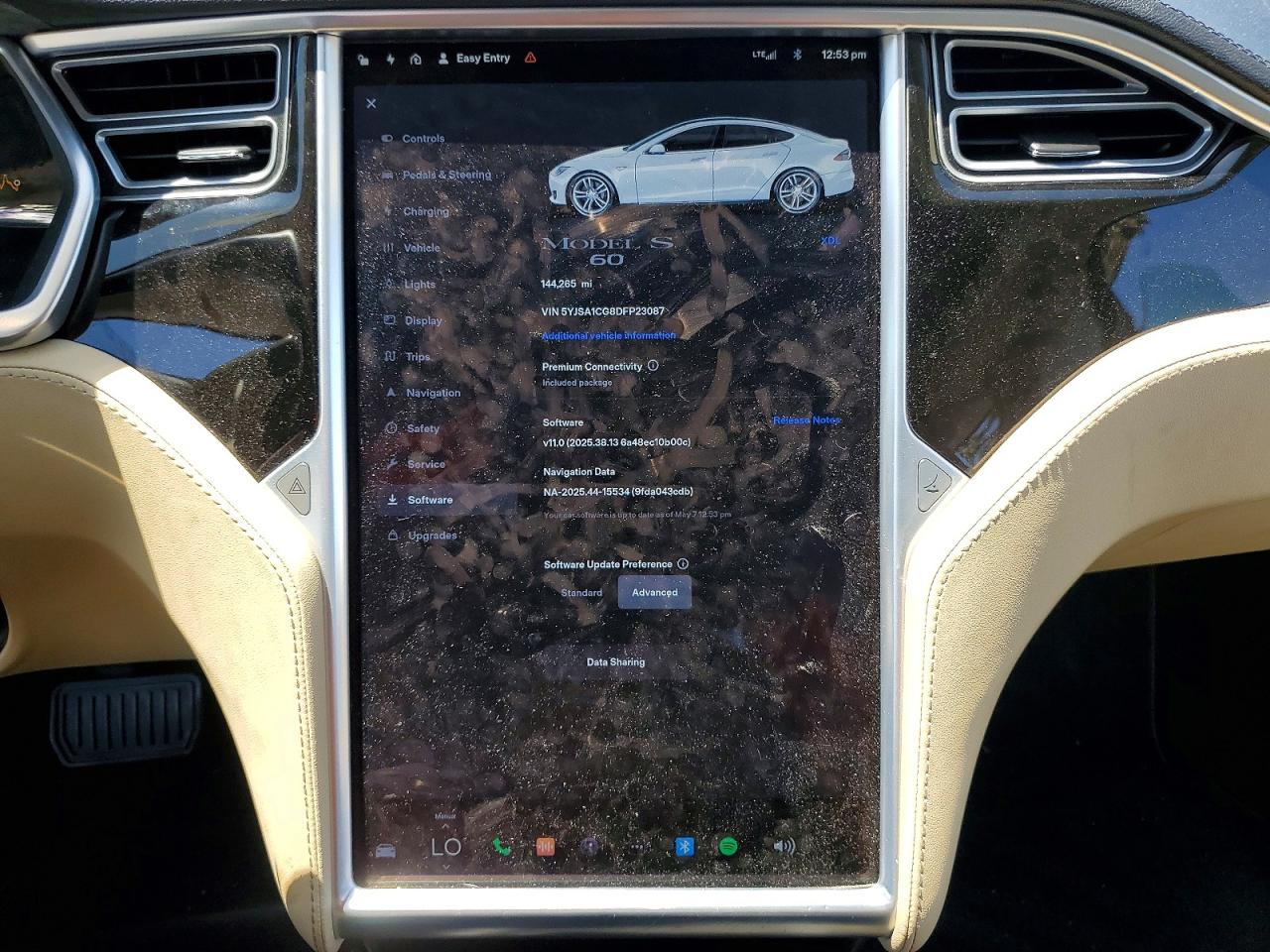 2013 TESLA MODEL S