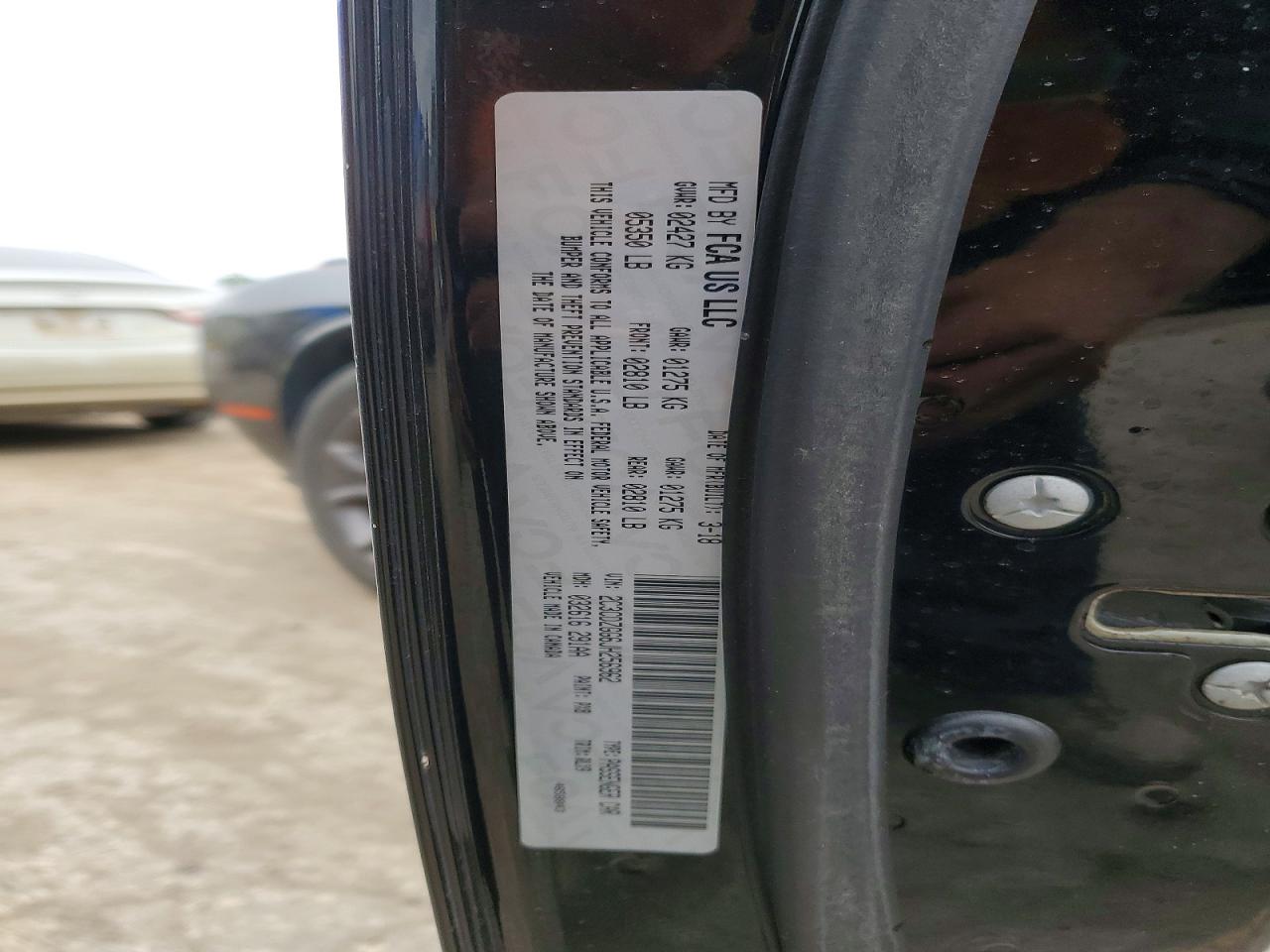 2018 DODGE CHALLENGER