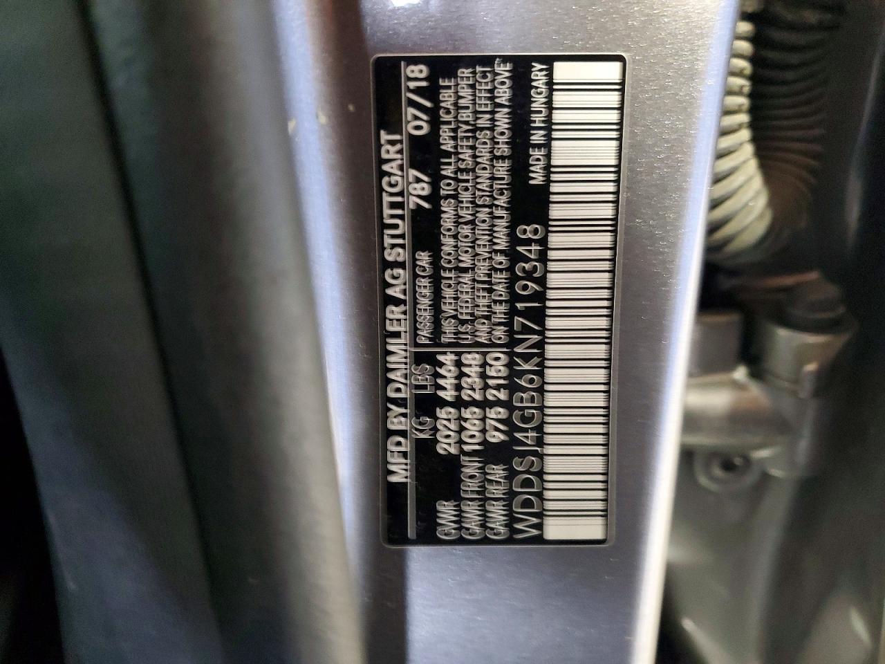 2019 MERCEDES-BENZ CLA-CLASS