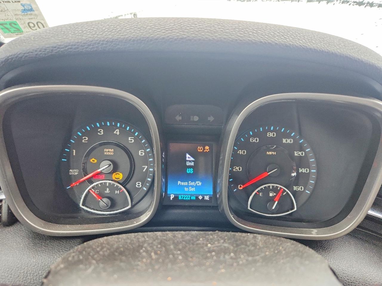 2016 CHEVROLET MALIBU