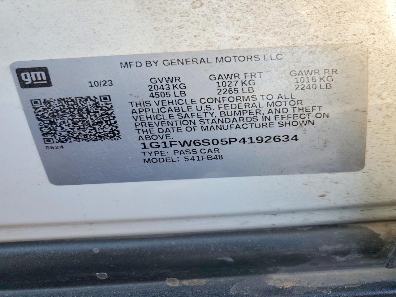 2023 CHEVROLET BOLT