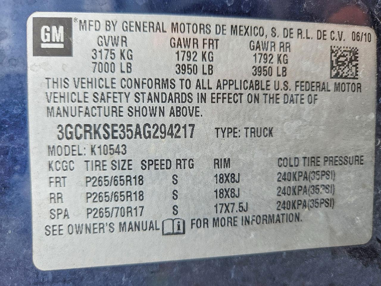 2010 CHEVROLET SILVERADO
