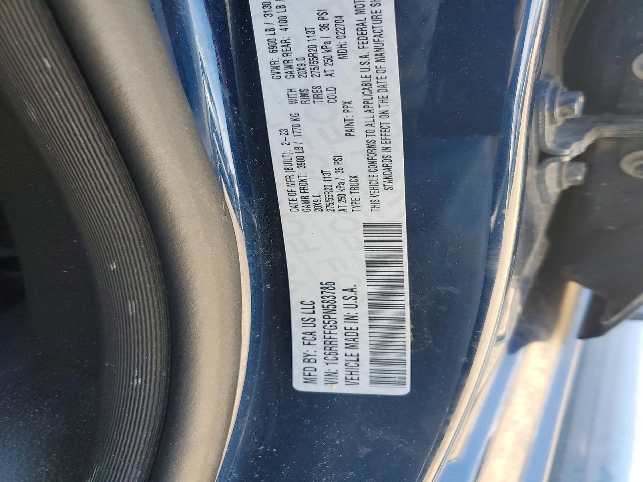2023 RAM 1500