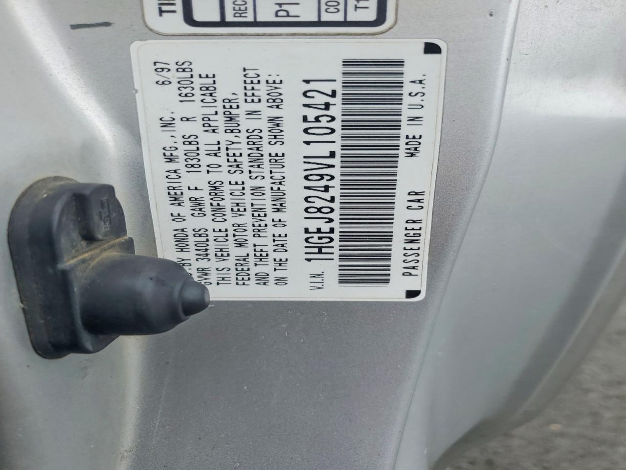 1997 HONDA CIVIC