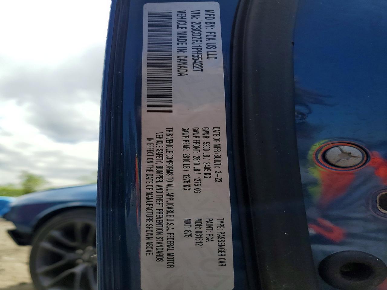 2023 DODGE CHALLENGER