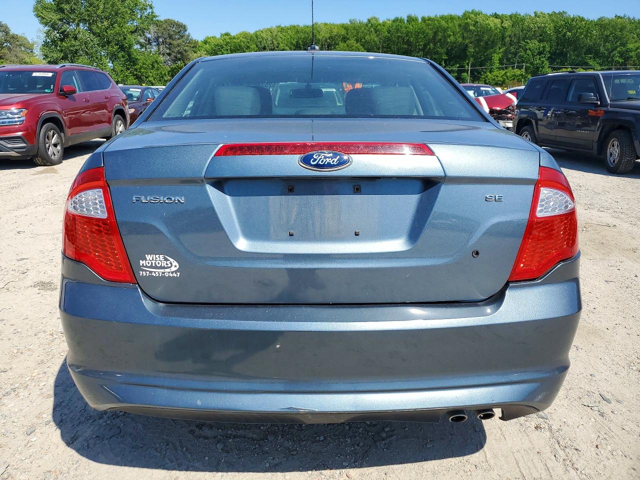 2012 FORD FUSION