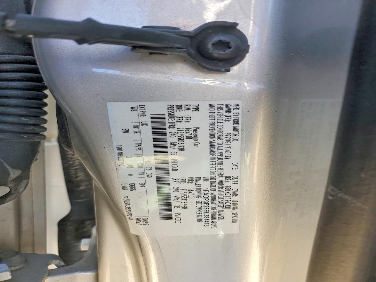2014 FORD FOCUS