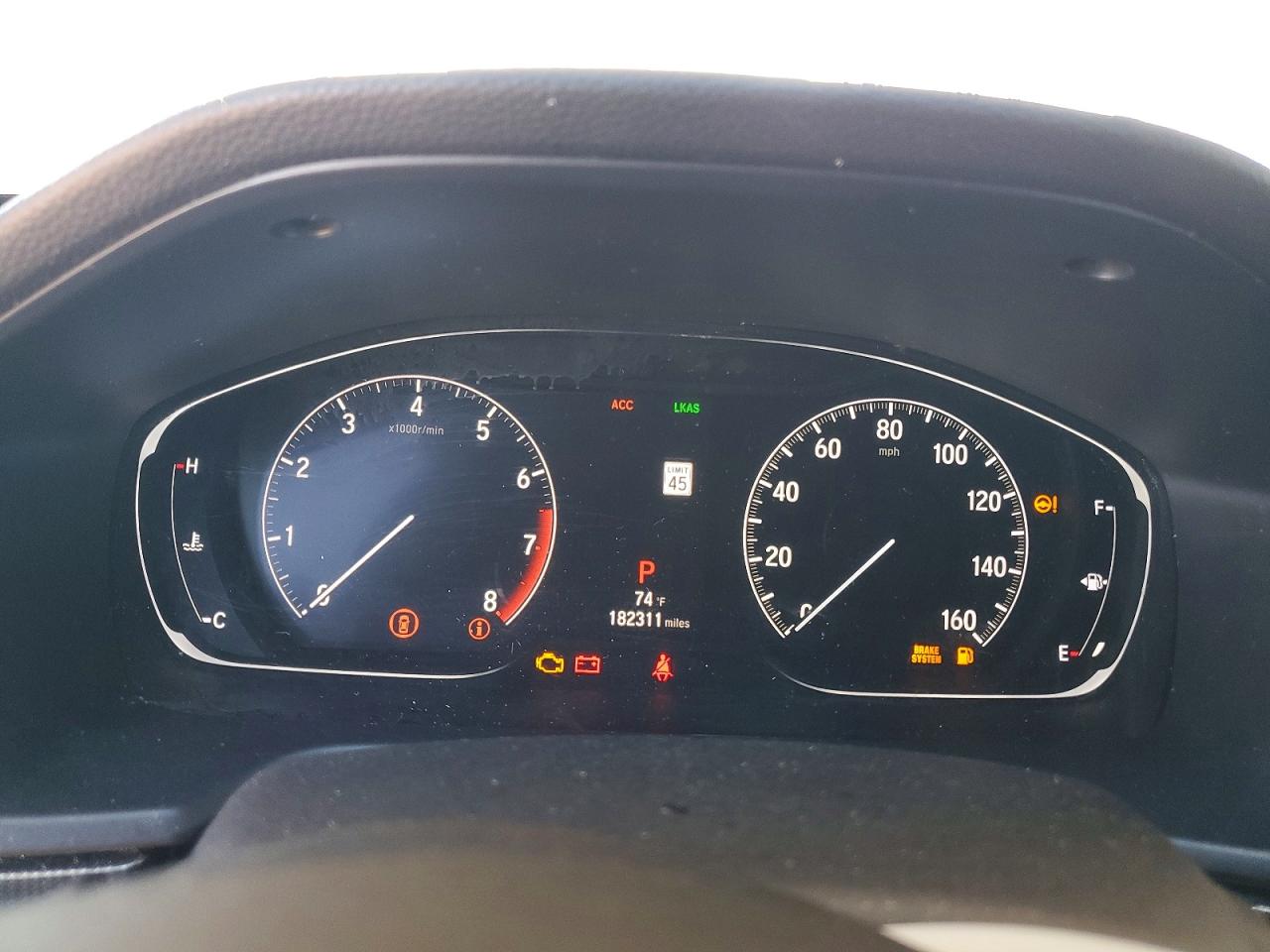 2019 HONDA ACCORD