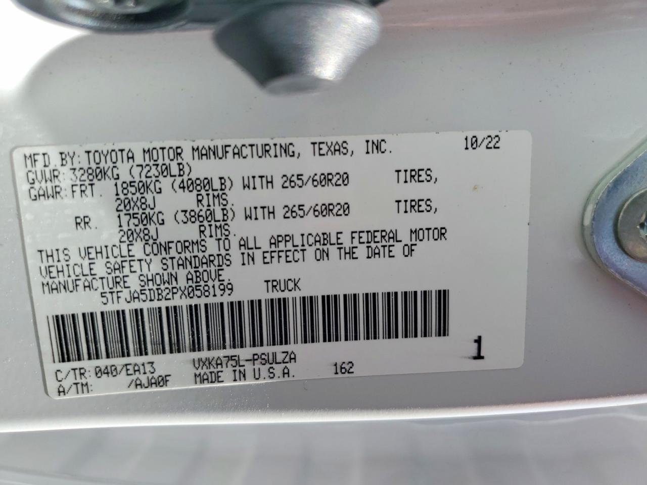 2023 TOYOTA TUNDRA