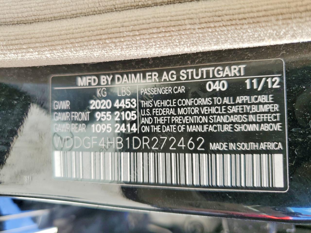 2013 MERCEDES-BENZ C-CLASS
