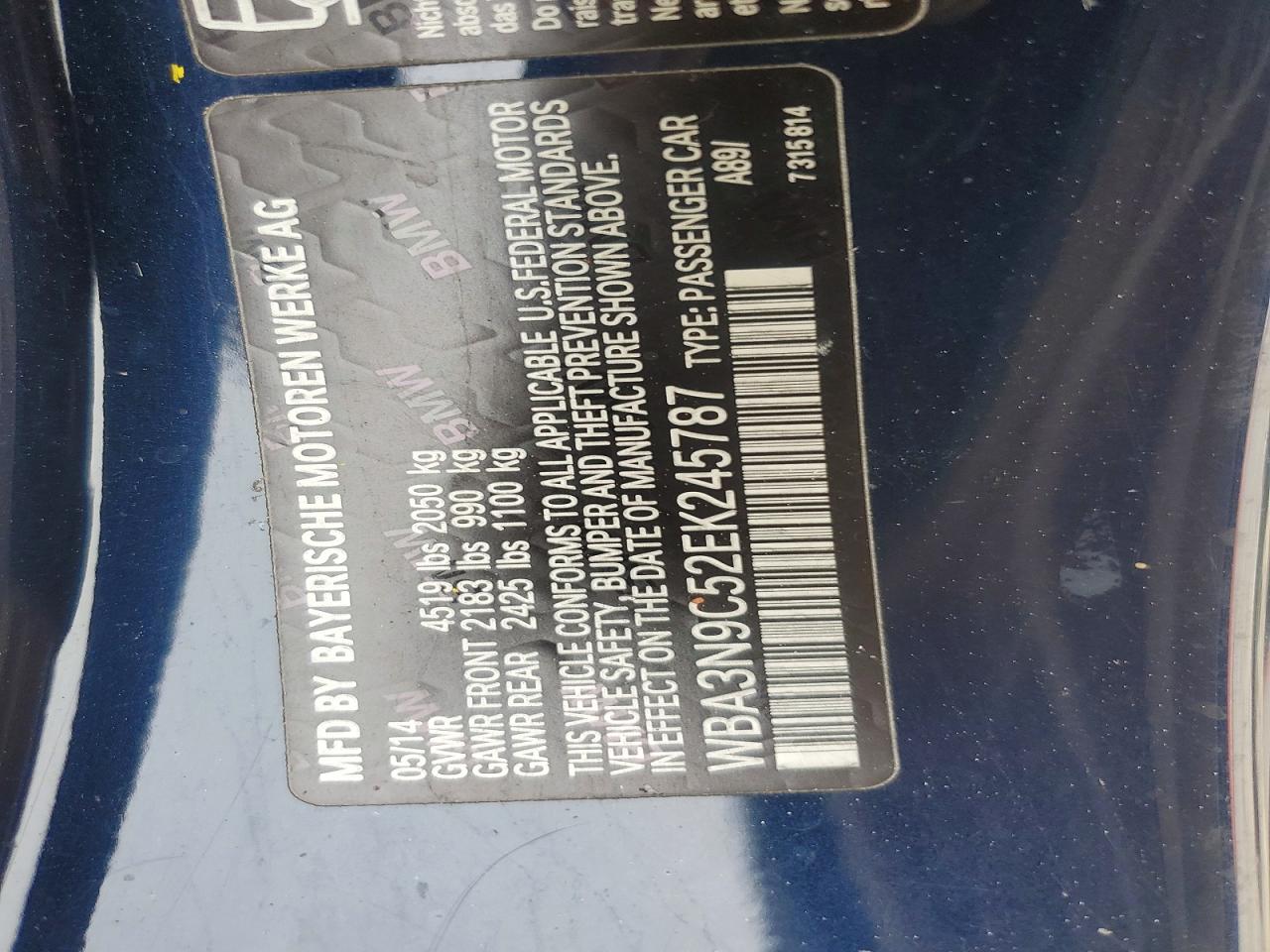 2014 BMW 4 SERIES