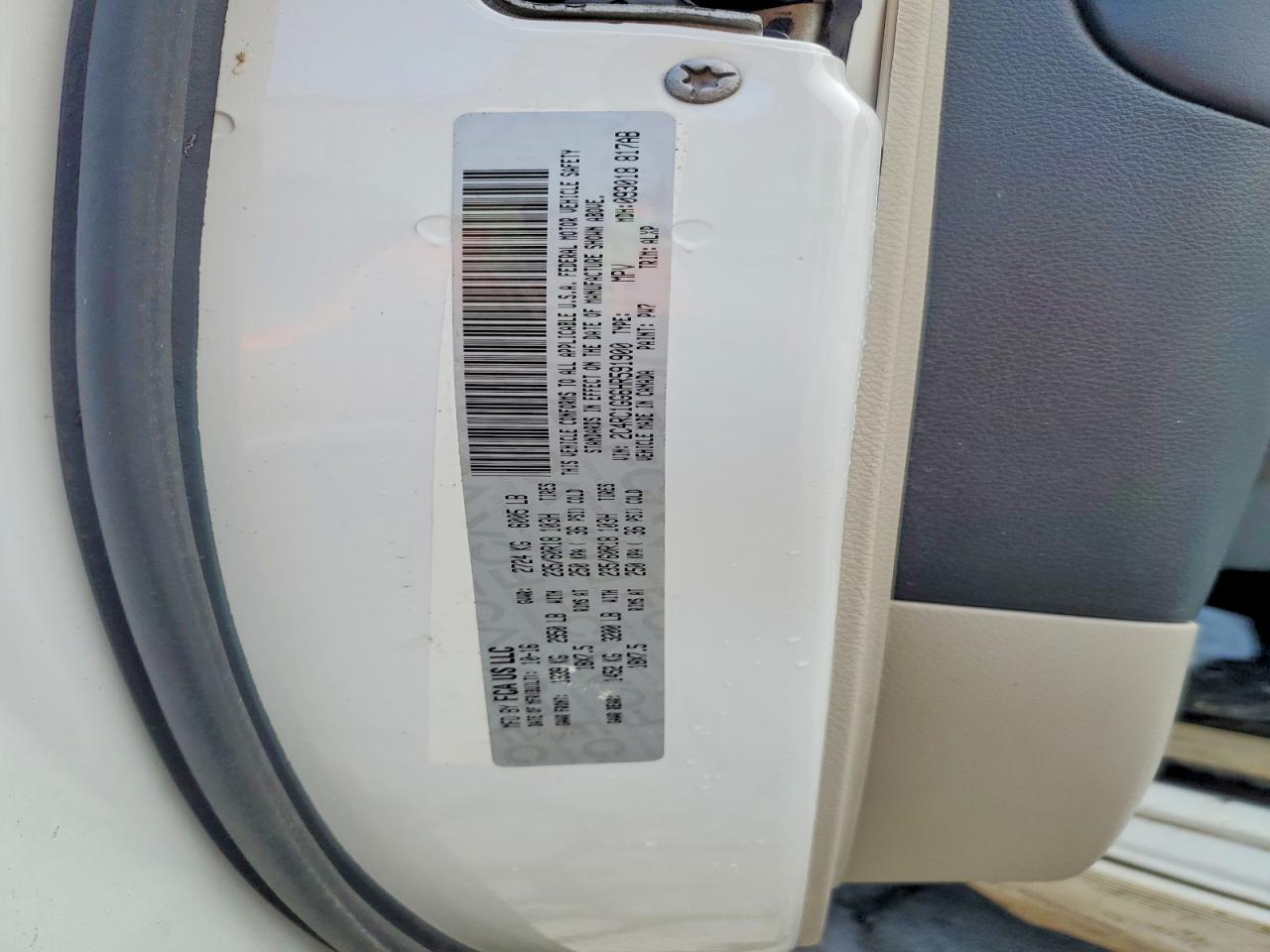 2017 CHRYSLER PACIFICA