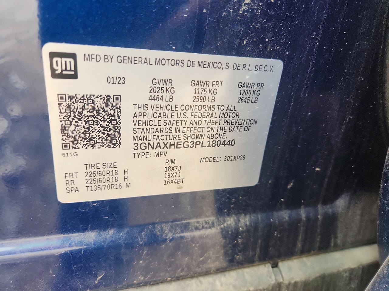2023 CHEVROLET EQUINOX