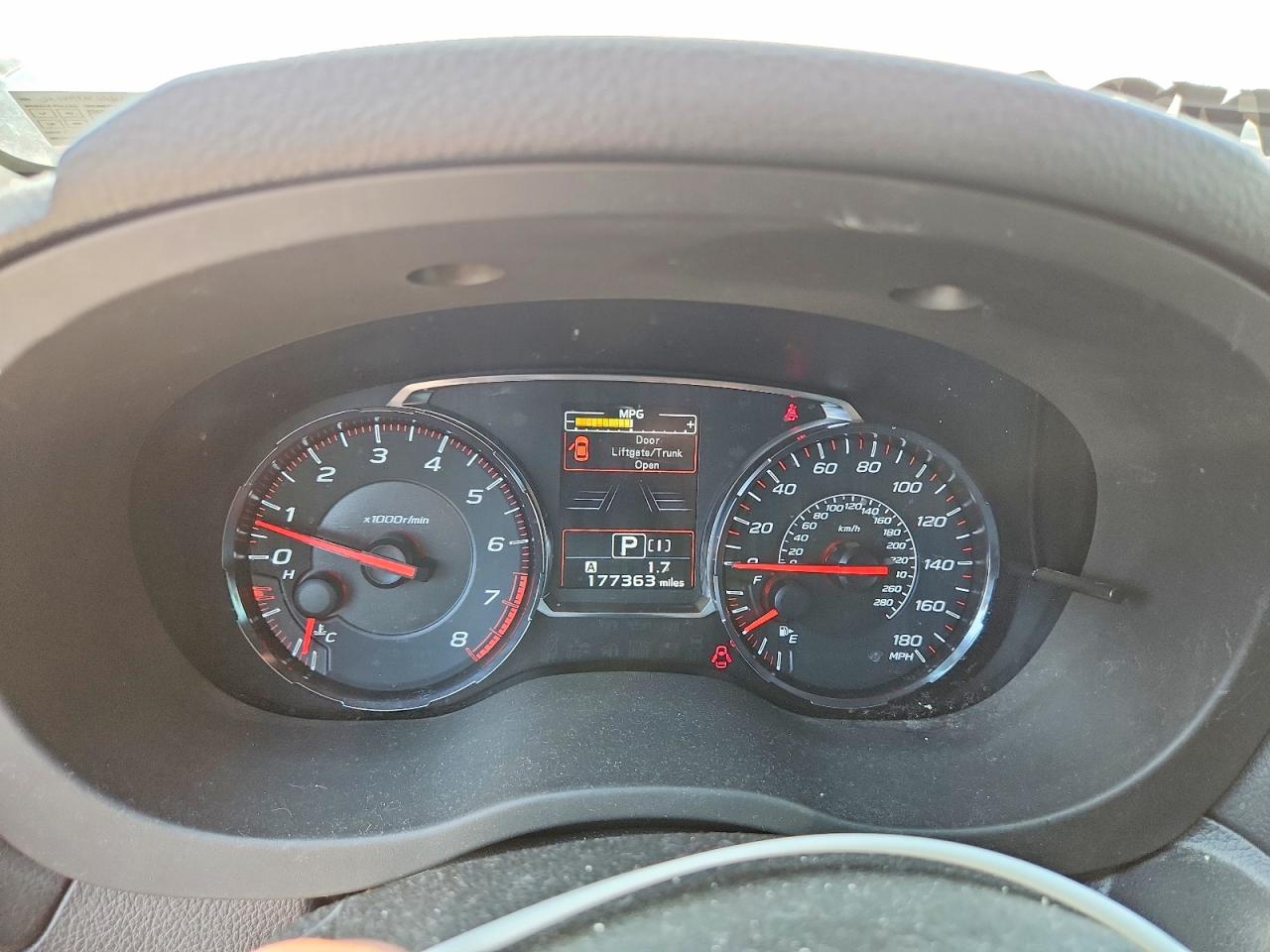 2019 SUBARU WRX