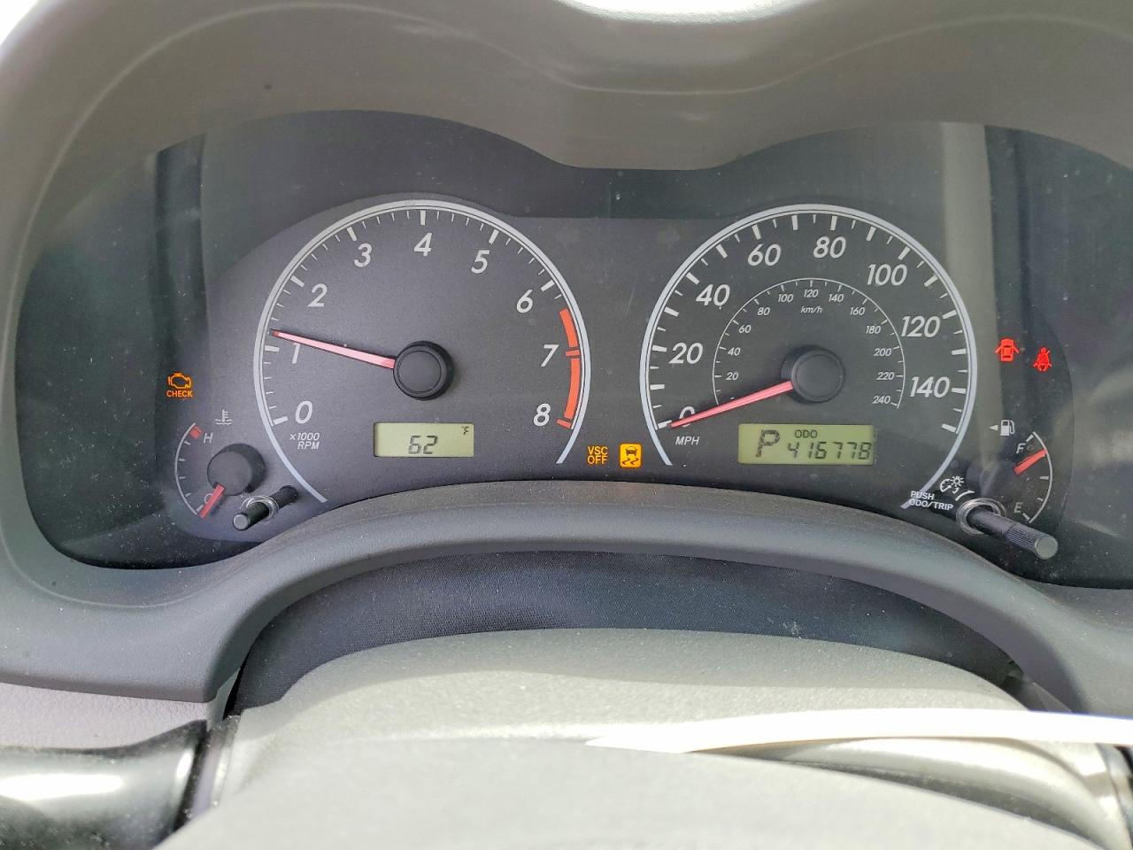 2010 TOYOTA COROLLA