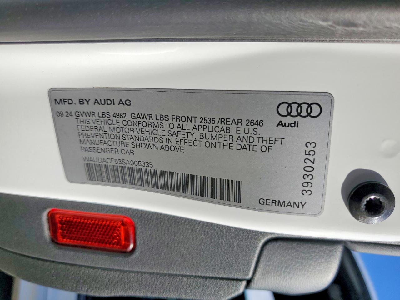 2025 AUDI A5