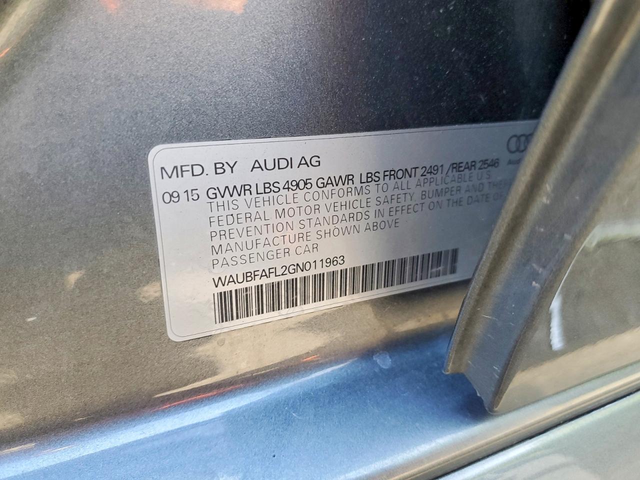 2016 AUDI A4