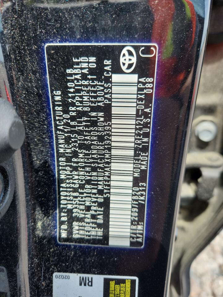 2021 TOYOTA COROLLA