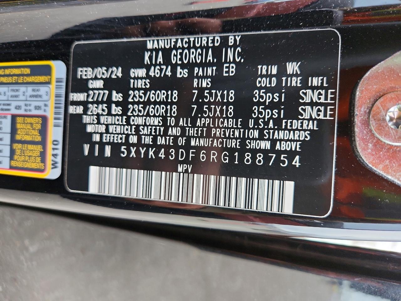 2024 KIA SPORTAGE