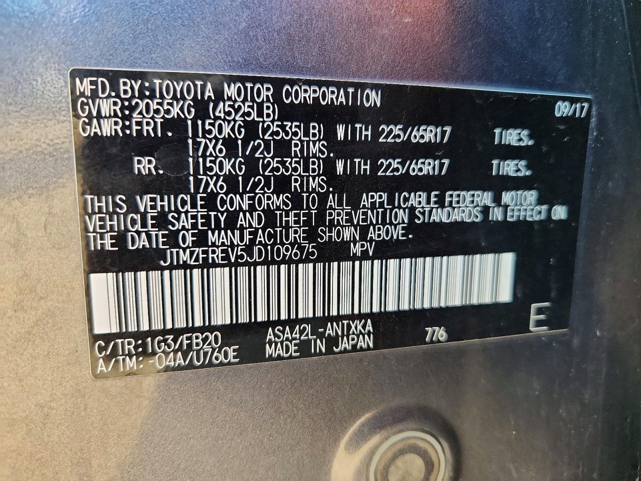 2018 TOYOTA RAV4