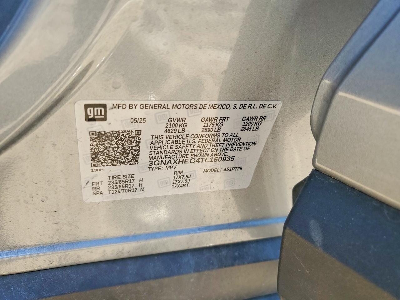2026 CHEVROLET EQUINOX