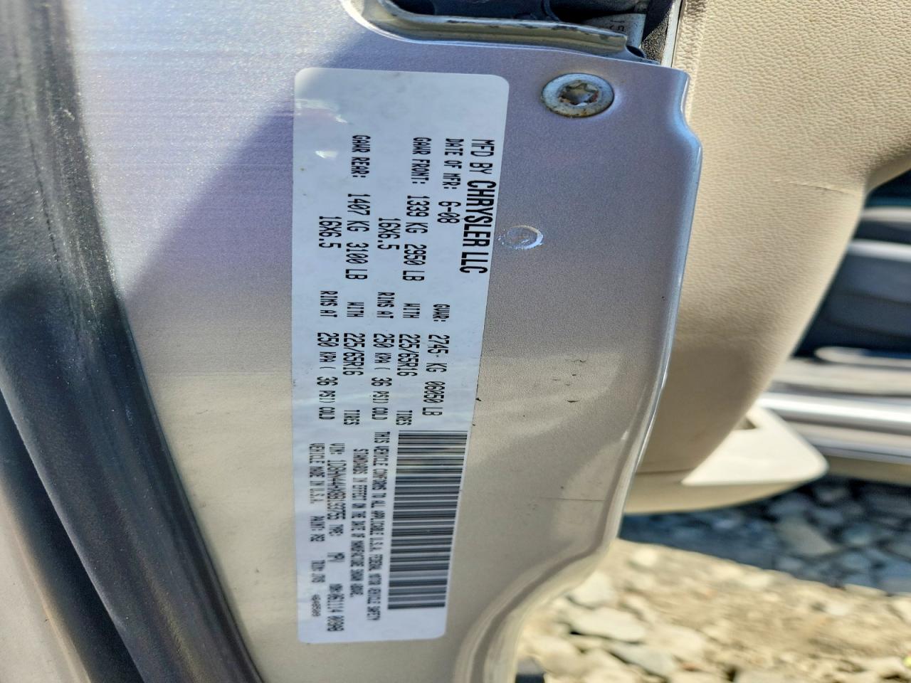 2008 DODGE CARAVAN